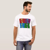 ジョン・アダムズPopArt Tシャツ (正面フル)