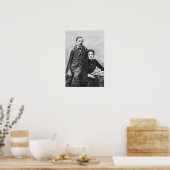 ジョン・アディントン・シモンズとその娘， 1891 ポスター (キッチン)