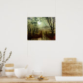 ジョン・アトキンソン・グリムショーアットザパークゲート ポスター (キッチン)