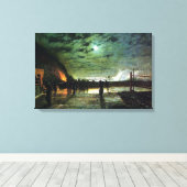 ジョン・アトキンソン・グリムショー キャンバスプリント (インサイチュ (ウッドフロア))