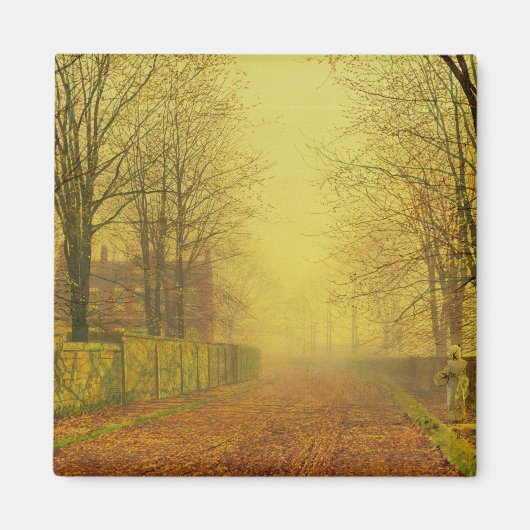 ジョン・アトキンソン・グリムショー |夕べグロー， c.1884 (油) マグネット (正面)