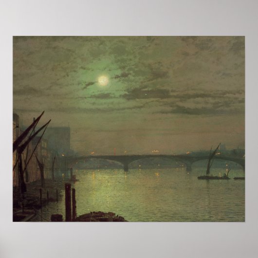 ジョン・アトキンソン・グリムショー | Southwark Bridge, 1882 (o) ポスター (正面)
