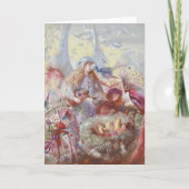 ジョン・アンスター・フィッツジェラルド – 妖精と鳥の巣 カード (正面)