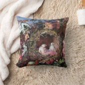 ジョン・アンスター・フィッツジェラルド、鳥の巣の中の妖精 クッション (ブランケット)