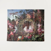 ジョン・アンスター・フィッツジェラルド、鳥の巣の中の妖精 タペストリー (正面(横))