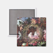 ジョン・アンスター・フィッツジェラルド、鳥の巣の中の妖精 マグネット (正面/裏面)