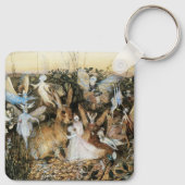 ジョン・アンステア・フィッツジェラルドの妖精の黄昏 キーホルダー (裏面)