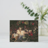 ジョン・アンステア・フィッツジェラルド 「妖精の小間」 ポストカード (スタンド正面)