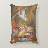 ジョン・アンスト・フィッツジェラルドによる『魔法の森』 アクセントクッション (正面(垂直))