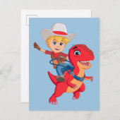 ジョン・アンド・ブリッツ | ディノランチ ポストカード (正面/裏面)