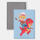 ジョン・アンド・ブリッツ | ディノランチ マグネット (正面/裏面)