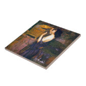 ジョン・ウィリアム・ウォーターハウスによるパンドラ タイル (側面)