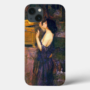 ジョン・ウィリアム・ウォーターハウスによるパンドラ iPhone 13ケース