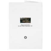 ジョン・ウィリアム・ウォーターハウスによるユリシーズとサイレン (裏面)