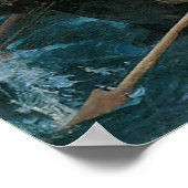 ジョン・ウィリアム・ウォーターハウスによるユリシーズとサイレン ポスター (角)