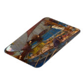 ジョン・ウィリアム・ウォーターハウスによるユリシーズとサイレン マグネット (左側)