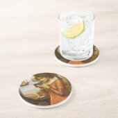 ジョン・ウィリアム・ウォーターハウスによる「デスティニー」 コースター (側面)