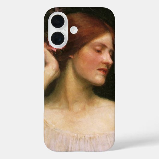 ジョン・ウィリアム・ウォーターハウスによる「ヴァニティ」 Case-Mate iPhoneケース (裏面)