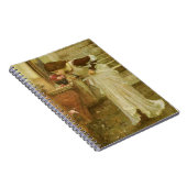 ジョン・ウィリアム・ウォーターハウスによる「聖龕」 ノートブック (右側)