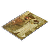 ジョン・ウィリアム・ウォーターハウスによる「聖龕」 ノートブック (左側)