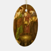 ジョン・ウィリアム・ウォーターハウスのダナデス セラミックオーナメント (右)