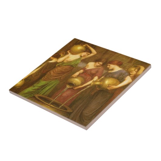 ジョン・ウィリアム・ウォーターハウスのダナデス タイル (側面)