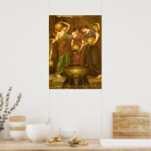 ジョン・ウィリアム・ウォーターハウスのダナデス ポスター (キッチン)