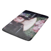 ジョン・ウィリアム・ウォーターハウスのレディとバラ バスマット (アングル)