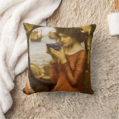 ジョン・ウィリアム・ウォーターハウスの描く運命 クッション (ブランケット)