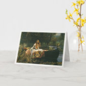 ジョン・ウィリアム・ウォーターハウスの絵画の挨拶 カード (黄色い花)