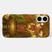 ジョン・ウィリアム・ウォーターハウスの「ダナイデス」 Case-Mate iPhoneケース (裏面 (横))