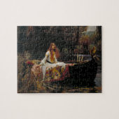 ジョン・ウィリアム・ウォーターハウス著エシャロットの女性 ジグソーパズル (横)