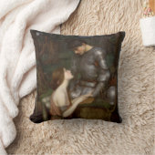 ジョン・ウィリアム・ウォーターハウス著魔女 クッション (ブランケット)