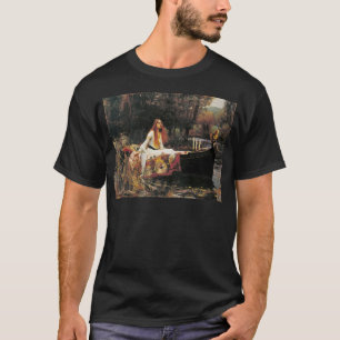 ジョン・ウィリアム・ウォーターハウス著Shalottの女性 Tシャツ