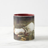 ジョン・ウィリアム・ウォーターハウス-オフェリア1889年 マグカップ (中央)