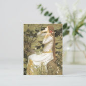 ジョン・ウィリアム・ウォーターハウス – オフェリア ポストカード (スタンド正面)