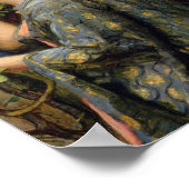 ジョン・ウィリアム・ウォーターハウス – ザ・ソウル・オブ・ザ・バラ ポスター (角)