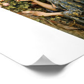 ジョン・ウィリアム・ウォーターハウス – ザ・ソウル・オブ・ザ・バラ ポスター (角)