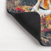 ジョン・ウィリアム・ウォーターハウス・シャロット卿夫人 マウスパッド (コーナー)