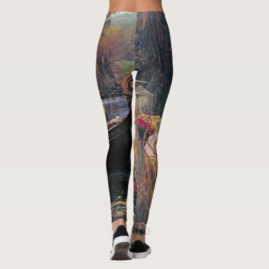 ジョン・ウィリアム・ウォーターハウス・シャロット卿夫人 レギンス (裏面)