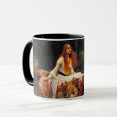 ジョン・ウィリアム・ウォーターハウス – シャロット夫人 マグカップ (正面左)