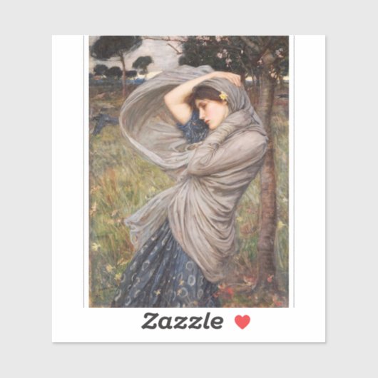 ジョン・ウィリアム・ウォーターハウス – ボレアス シール (シート)