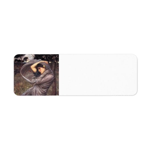 ジョン・ウィリアム・ウォーターハウス – ボレアス ラベル (正面)