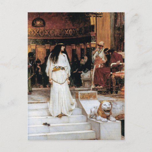 ジョン・ウィリアム・ウォーターハウス・マ離れリアムヌの判決 ポストカード (正面)