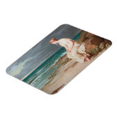 ジョン・ウィリアム・ウォーターハウス – ミランダ マグネット (左側)