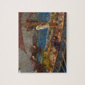 ジョン・ウィリアム・ウォーターハウス – ユリシーズとサイレン ジグソーパズル (縦)