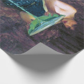 ジョン・ウィリアム・ウォーターハウス・ラメンティ・サーチェ ラッピングペーパー (角)