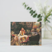 ジョン・ウィリアム・ウォーターハウス・レディ・オブ・シャロット ポストカード (スタンド正面)