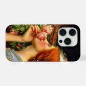 ジョン・ウィリアム・ウォーターハウス「ローズの魂」 iPhoneケース (裏面横)