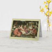 ジョン・ウィリアム・ウォーターハウス(1916年)著Decameron カード (黄色い花)